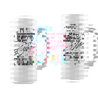 With Liberty And Justice For All Human Rights Lgbt Coffee Mug - Monsterry