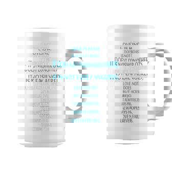 Liebe Ist Geduldig Liebe Ist Gütiges 聖書erskreuz コーヒーマグ - Kawaiitshirt