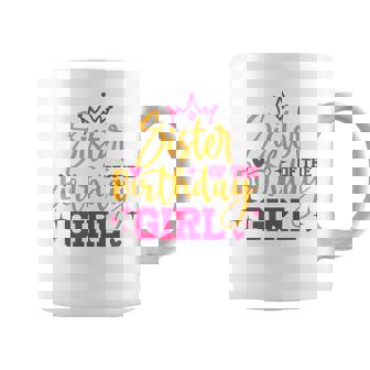 Linda Hermana Personalizada De La Niña Del Cumpleaños A Juego Taza de café - Regaloses