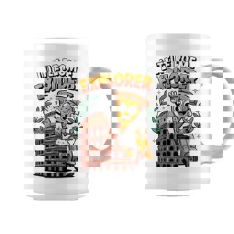Little Explorer Roma Adventure Pizzacooter Recuerdo Para Niños Taza de café - Regaloses