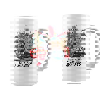 London Uk イギリス ノベルティ グラフィック お土産 ロンドン コーヒーマグ - Kawaiitshirt