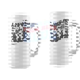 Looked Good From Here Blue Softball Mama Mom Game Day Coffee Mug - Monsterry