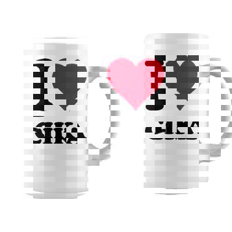 I Love Chika コーヒーマグ - Kawaiitshirt