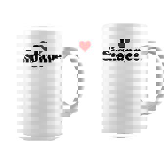 I Love Heart シンガポール コーヒーマグ - Kawaiitshirt