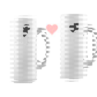 I Love Latinas シャツバックプリント コーヒーマグ - Kawaiitshirt