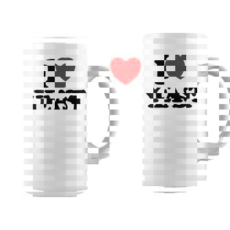 I Love Yeast 面白くてかわいい栄養パン屋フードヌーチファン コーヒーマグ - Kawaiitshirt