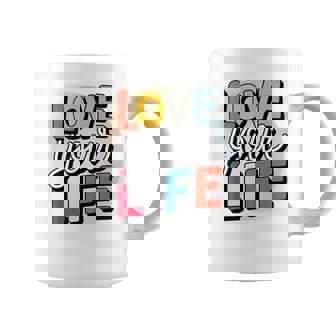 Love Your Life インスピレーション引用シャツ モチベーションアップ コーヒーマグ - Kawaiitshirt