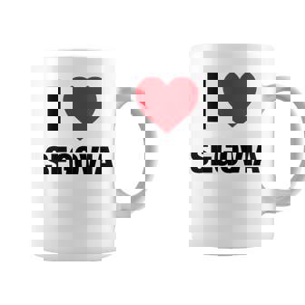 I Loveegovia Ciudad En España Con Corazón De Amor Rojo Taza de café - Regaloses