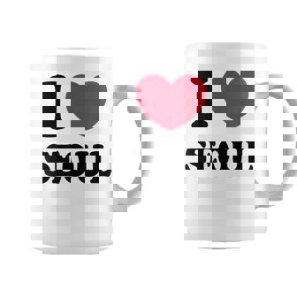 I Loveeoul アイ・ラブ・ソウル コーヒーマグ - Kawaiitshirt