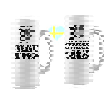 I Lovewedish Girls コーヒーマグ - Kawaiitshirt