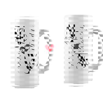 M&W カップル イニシャル 結婚式 記念日 新築祝い コーヒーマグ - Kawaiitshirt