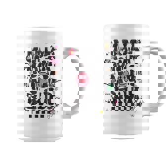 Mama Mommy Mom Bruh Groovy Coffee Mug - Thegiftio UK