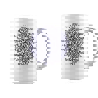 Mandalaagrado Fractal Geometría Arte Buenibe Yoga Es Hombres Taza de café - Regaloses