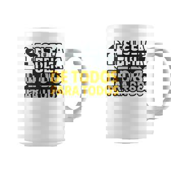 Mareaerde Escuela Pública Educación Para Todos In Mangas Taza de café - Regaloses