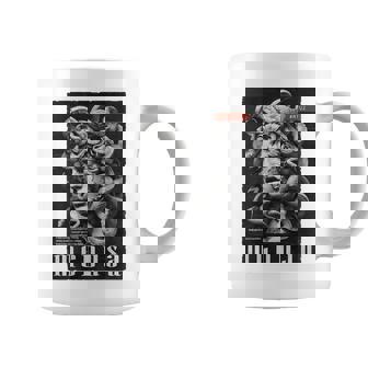 Medusa Backprint 女神の蛇 ギリシャ神話 バックプリント メデューサ コーヒーマグ - Kawaiitshirt