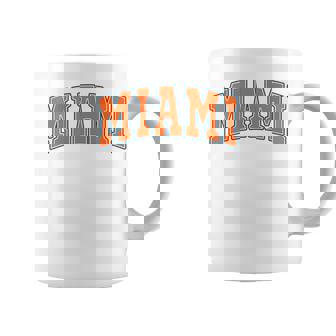 Miami Throwback Classic 長袖tシャツ コーヒーマグ - Kawaiitshirt