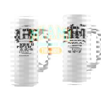 Miami Property 305 ストリートウェア マイアミシティカルチャースタイル コーヒーマグ - Kawaiitshirt