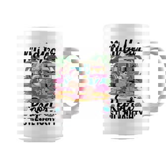 Mid Year Report Still Naughty Christmas In July Camper Coffee Mug | Mazezy