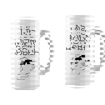 I Miss Modern Baseball Vintage Baseball Meme Coffee Mug - Thegiftio UK