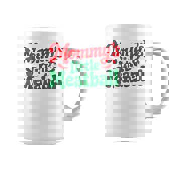 Mommy's Little Meatball Italian Coffee Mug - Thegiftio UK