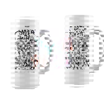 Monster Mash Spooky Season Halloween Mummy Witch Vampire Coffee Mug - Thegiftio