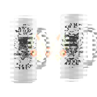 Mother Of Mayhem Mom Cat Mother Of Mayhem Cat Flower Coffee Mug - Thegiftio