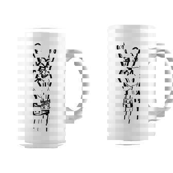 Música Rockera La Mano Del Rocker Taza de café - Regaloses