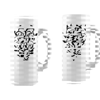 Musique Coeur Passion Motif Musicien Avec Clé Deol Tasse - Cadeauxyz