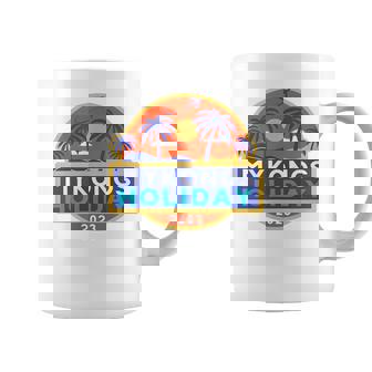 Mykonos Grecia Holiday 2023 Hombres Es Familia Islas Griegas Taza de café - Regaloses