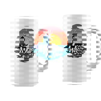 Mykonosibes ヴィンテージ 夕日 ギリシャの島 ギリシャ お土産 長袖tシャツ コーヒーマグ - Kawaiitshirt