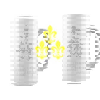 Narbonne Francia Francesa Fleur De Lis Taza de café - Regaloses