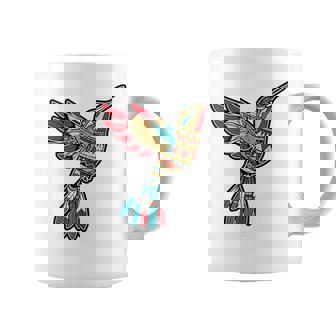 Native American Haida Hummingbird Tlingit Indian Pride Coffee Mug - Seseable