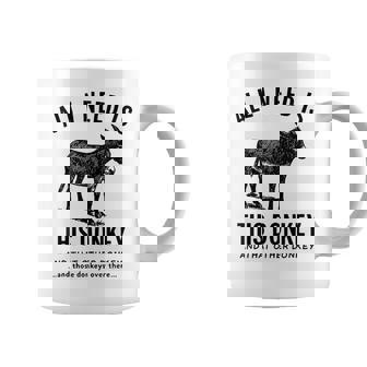 All I Need Is This Donkey Vintage Animal Coffee Mug - Monsterry
