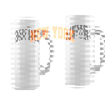 New York Throwback Print Classic Coffee Mug - Monsterry