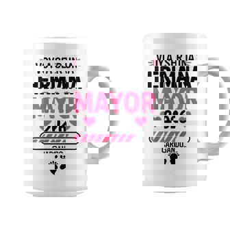 Niños Hermana Mayor 2026Oy Aer Una Hermana Mayor 2026 Taza de café - Regaloses