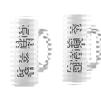 No Beer No Life ノービアーノーライフ ビール おもしろ かわいい コーヒーマグ - Kawaiitshirt