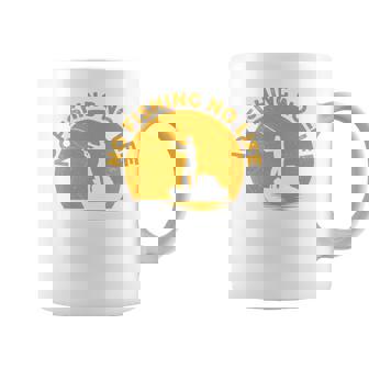 No Fishing No Life 釣り フィッシング ロゴ プリント 長袖tシャツ コーヒーマグ - Kawaiitshirt