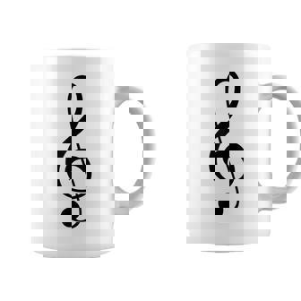 Notas Musicales Clave Deol Diseño Moderno Regalo Musical Taza de café - Regaloses