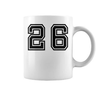 Númeroeintiseis 26 Taza de café - Regaloses