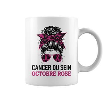 Octobre Rose 2024 Ruban Roseensibilisation Cancer Duein Tasse - Cadeauxyz