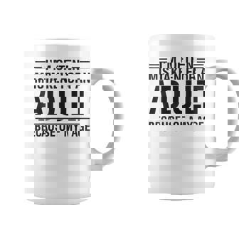 Im Often Mistaken For An Adult Because Of My Age Coffee Mug | Mazezy