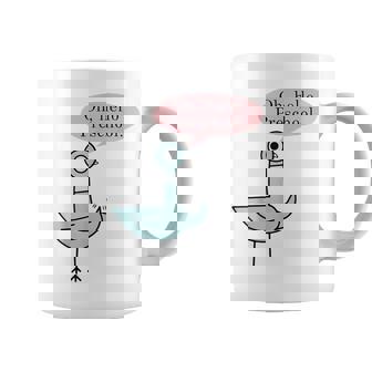 Oh Hello Preschoolers Cute Pigeon Preschool Teacher Coffee Mug | Mazezy