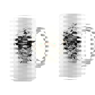 Ojos Obras De Arte Hombres Ilustración Abstracto Arte Grá Taza de café - Regaloses