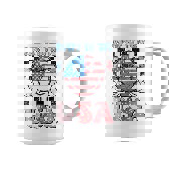 Party In The Usa Smile Face 4Th July Boys Girls Toddlers Coffee Mug - Monsterry