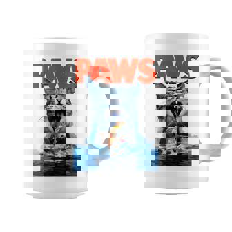 Paws Cat Lover ホラー映画 パロディ コーヒーマグ - Kawaiitshirt