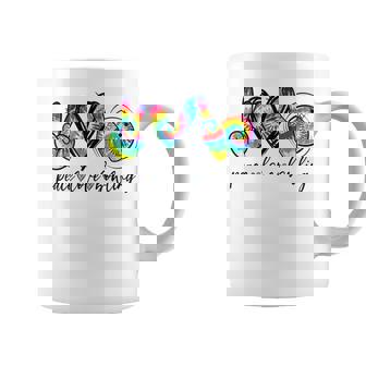 Peace Love Bowling Tie Dye Bowling Lovers Coffee Mug - Monsterry