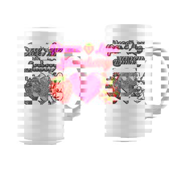 Peace Love イチゴ好き 果物食主義者 果実 果実 果実 コーヒーマグ - Kawaiitshirt
