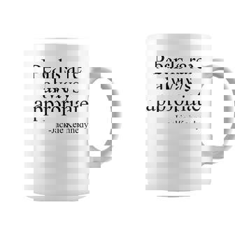 Pearls Are Always Appropriate Jackie Kennedy Coffee Mug - Thegiftio UK