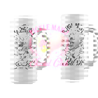 Pickleball & Mahjong Lover Pickle Mahj Social Club Coffee Mug - Monsterry