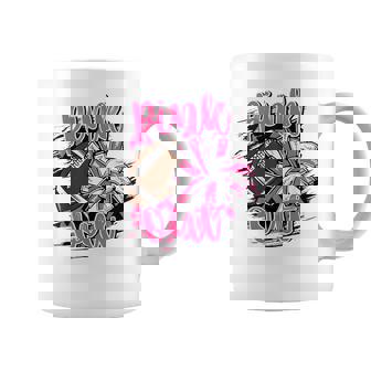 Pink Out Football Breast Cancer Awareness Cheer Mom Mama Coffee Mug - Thegiftio